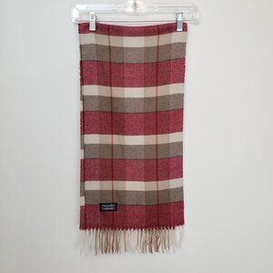 Christian Dior vintage cashmaire fall plaid scarf